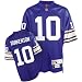 Reebok Minnesota Vikings Fran Tarkenton Retired Youth Player Jersey-Size: Small