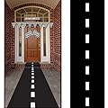 Adorox Racetrack Floor Runner Party Decoration Race Car Theme NASCAR HOTWHEELS 10' X 2'