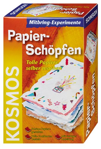 Childrens Toyshop  Spielwaren : Kosmos 659066 - Mitbring-Experimente: Papier-Schöpfen