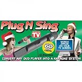 Mm216 Plug & Play Karaoke Microphone With Holiday Party Dvd Twin-pack