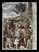 Andrea Mantegna (Cycle of frescoes in the Camera degli Sposi in Palazzo Duccale in Mantua, Szene: meeting of Duke Gonzaga Ludovicio with Cardinal Francesco Gonzaga and his sons) Framed Art Poster Print - 11 X 17