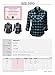 Awesome21 Women's Flannel Plaid Checker Roll Up Sleeves Button Down Shirt