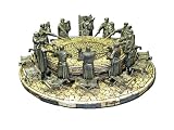 King Arthur Knights of the Round Table Pewter Figurines Collectibles with Chairs and Throne