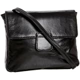 Latico Astrid Front Flap Cross-Body,Black,one size
