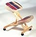 Putnams No.1 Internet Chair, Kneeling Posture Chair Aligns Your Spine To A Natural 'S' Shape For Fatigue Free Sitting-Taupe