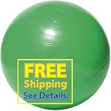 Professional Grade 300 lb. Fitness, Exercise Ball: 65 cm (25") Green