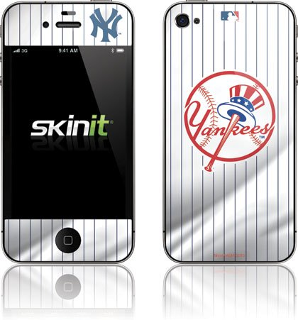 Skinit New York Yankees Home Jersey Vinyl Skin for Apple iPhone 4 / 4S