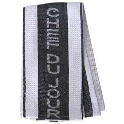 Chef Du Jour Tea Towel - Black