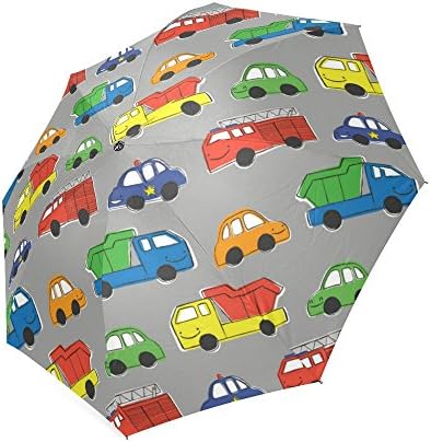 UNeer Vehicles Cartoon Foldable Umbrella