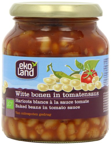 Ekoland Organic Baked Beans in Tomato Sauce 360 g (Pack of 6) Ekoland Organic Baked Beans in Tomato Sauce 360 g (Pack of 6) picture