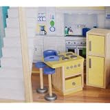 Play Wonder Dollhouse Wood Kitchen Accessory 5 Piece Set