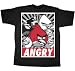 Angry Birds T-Shirt ~ Angry Propaganda ~ 100% Cotton ~ Mens Shirt