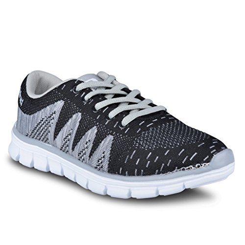 HIND Womens RUN Athletic Knit Mesh Running Sneaker