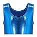One-piece Shining Double-V Gymnastics Athletic Leotard for Little Girls