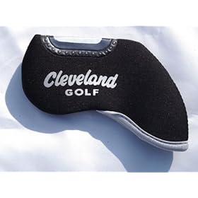  10pc set Cleveland Logo Black Neoprene Iron Covers