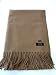 Cashmere Throw,Beautiful Camel Color Cashmere Blanket-4 Ply Pure Cashmere Throw-Waterwave,550 g at 52x 56 High Quality Direct from Inner Mongolia Super Soft and Comfortable The Best High-End Cashmere In The Market at Reasonable Price Original $295.00 now Only $125.00 We Provide 100% Manufacturer Satisfaction Guaranteed