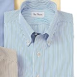 Trim-Fit Non-Iron Bengal Stripe Dress Shirt