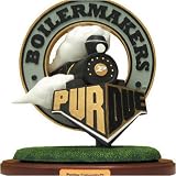 Purdue Boilermakers NCAA Gameday Santa Figurine