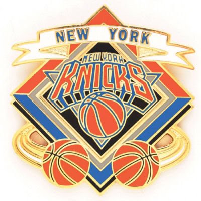 NEW YORK KNICKS OFFICIAL LOGO LAPEL PIN