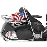 01-10 HONDA GL1800: KURYAKYN ANTENNA FLAG MOUNT WITH UNITED STATES FLAG by Kuryakyn