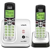 Vtech CS6219-2 DECT 6.0 Expandable 2-Handset Cordless Phone System with Caller ID and Handset Speakerphone (CS6219-2)