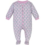 The Children's Place Newborn Heart-print Stretchie Sizes 0 - 12m