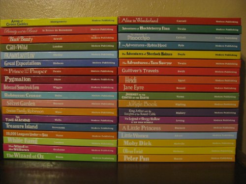 Treasury of Illustrated Classics 36 Book Library