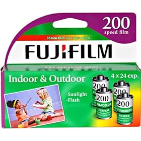 NEW FujiFilm ISO 200 35mm Color Print Film - 24 Exposures, 4 Pack (Photo & Video Accessories)