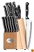 Ginsu 4817 International Traditions 14-Piece Knife Set with Block, Natural