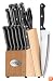 Ginsu 4817 International Traditions 14-Piece Knife Set with Block, Natural