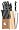 Ginsu International Traditions 14-Piece Bakelite Knife Block Set, Natural