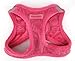Voyager Step-In Plush Dog Harness – Soft Plush, Step In Vest Harness for Small and Medium Dogs by Best Pet Supplies - 1Fuchsia Corduroy, XL (Chest: 20.5 - 23