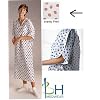 PATIENT GOWN,BUTTERFLY,TIESIDE, TRANQUILITY