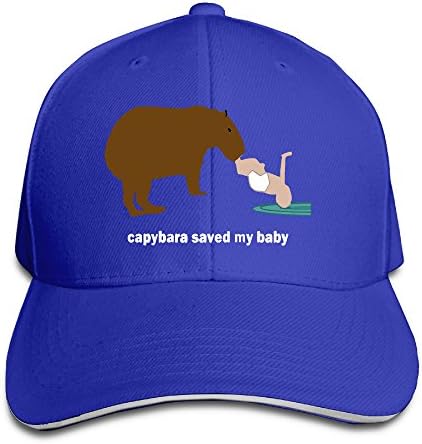 CAPYBARA HERO Adjustable Baseball Snacpback Cap