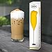 Gialetti Milk Frother Stainless Steel Cappuccino Coffee Foam Maker..Stainless Steel Whisking Mechanism..Electric..Handheld