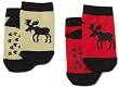 Hatley 2 Pairs Moose Tracks Infant Socks