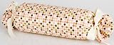 Tickled Pink Small Dot Roll Pillow