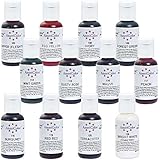 Americolor Soft Gel Paste Food Color, Set of 12