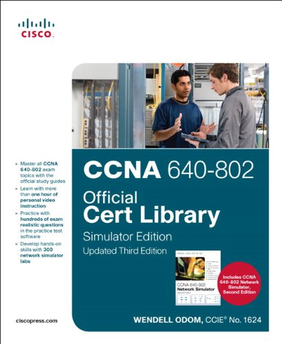 CCNA 640-802 Official Cert Library, Simulator Edition, Updated (3rd Edition)