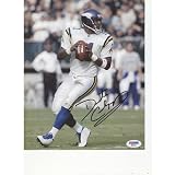 Daunte Culpepper Autographed Minnesota Vikings (White Jersey) 8x10 Photo