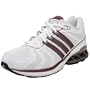 adidas Women's BOOST 2 Running Shoe,White/CrimsonCrystal,10.5 M