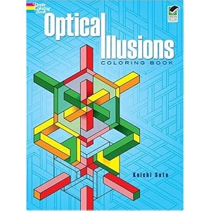 optical illusions coloring