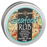 Dean Jacobs Seafood Rub, 1.9-Ounce Tins (Pack of 6)