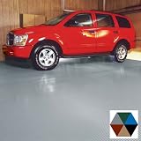G-Floor Garage Floor Protector with 55 mil Rib Cha (Slate Grey) (0.055"H x 7.5'W x 14'D)