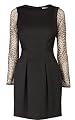 Contrast Sleeve Dress