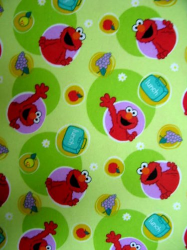 Picture of Sheetworld Fitted Pack N Play (Graco) Sheet - Elmo's World - Made In USA GPP-F314 (Playard Bedding)