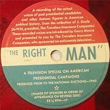 The Right Man (1960) : A Television Special On American Presidential Campaigns