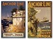 Gibraltar and India Set by EagleCrown 24"x36" Art Print Poster