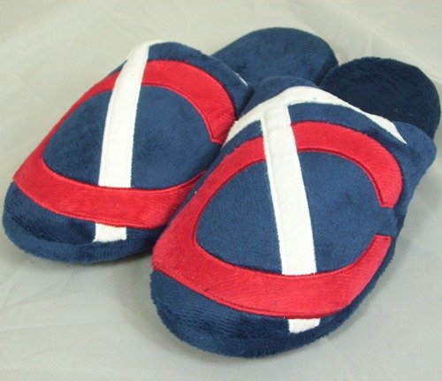 Minnesota Twins MLB Big Logo Hard Sole Slide Slippers
