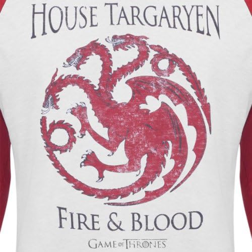 Game of Thrones House Targaryen Raglan T-Shirt